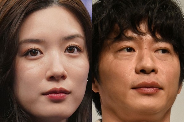 永野芽郁と田中圭の画像
