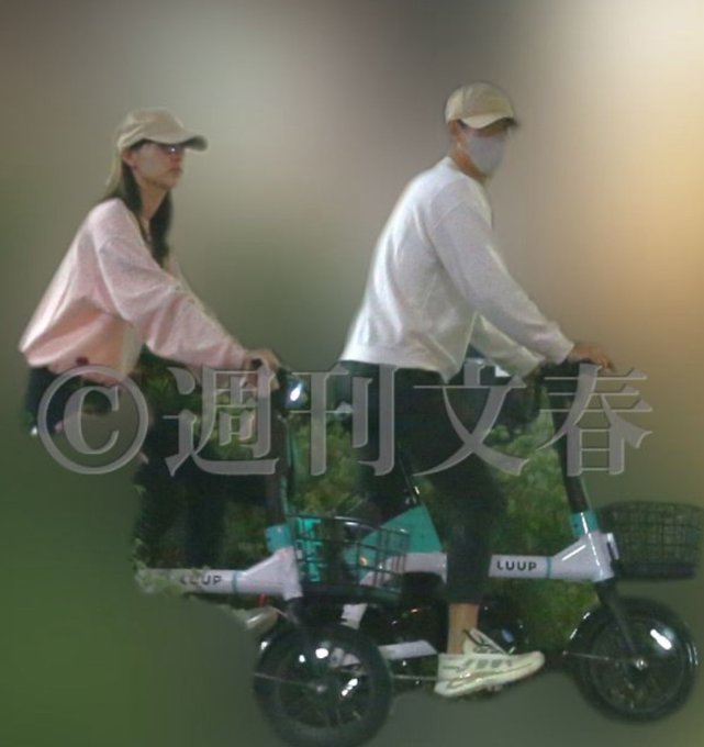 LUUPに乗る錦織圭と大口あづ記の画像