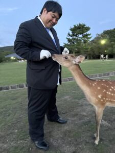 へずまりゅうの鹿保護活動の画像