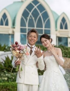 川口葵と武尊の結婚画像