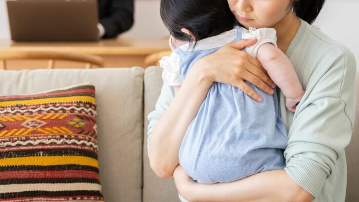 子育て中の画像